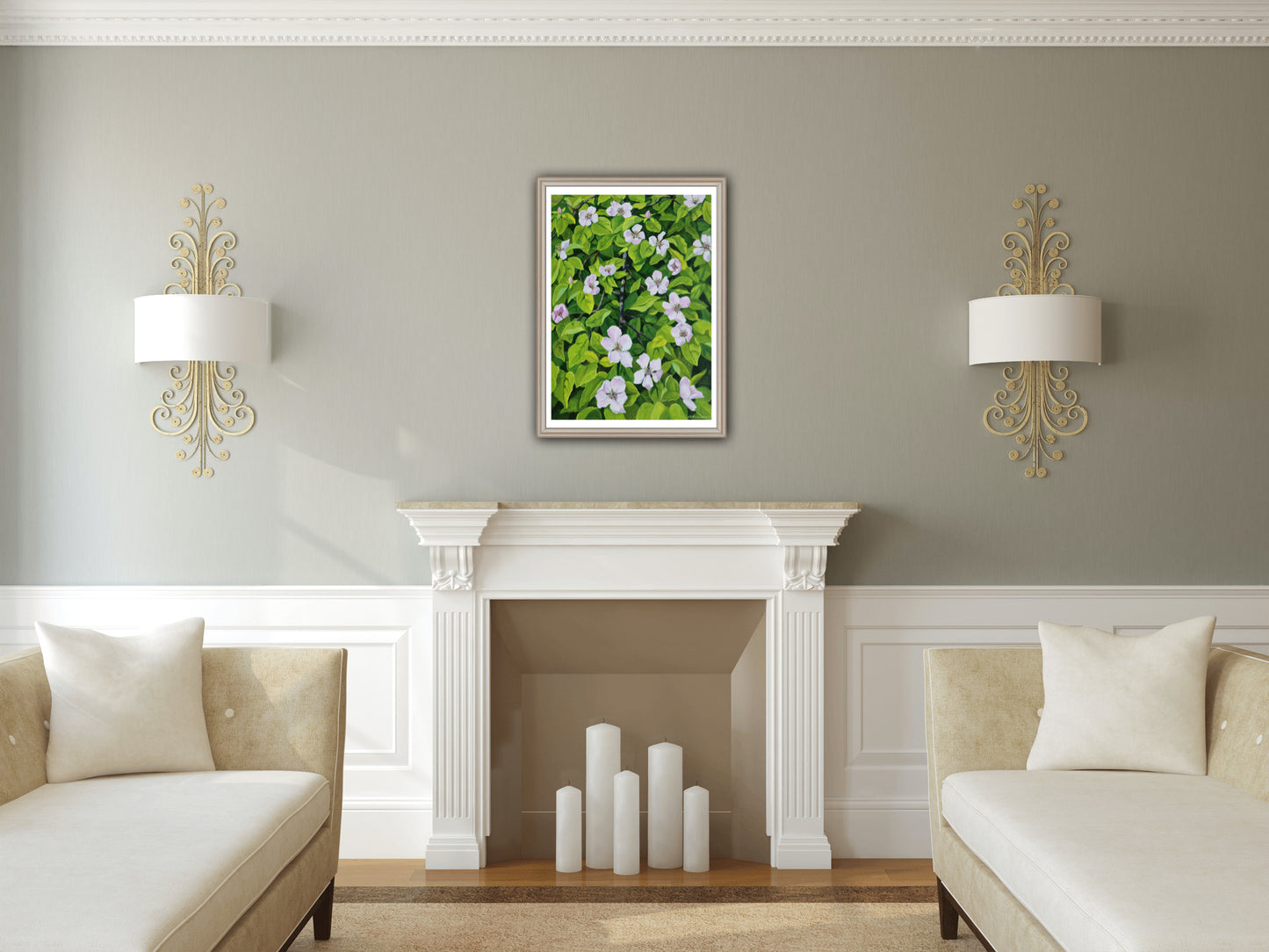 Æbleblomster