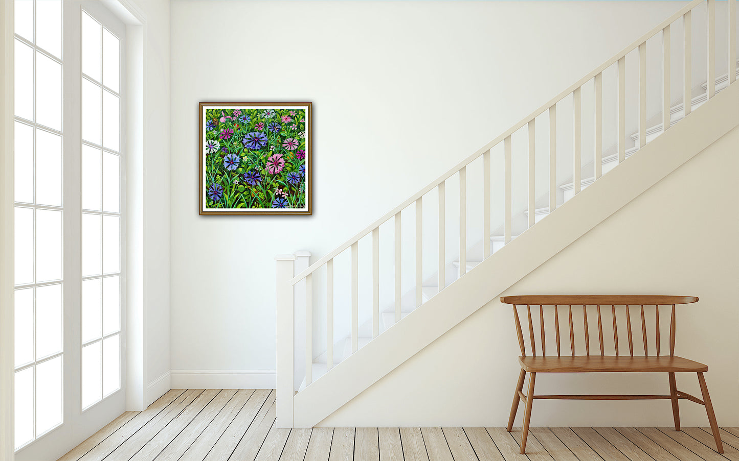 Blandede kornblomster